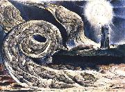 William Blake The Lovers' Whirlwind, Francesca da Rimini and Paolo Malatesta Germany oil painting artist